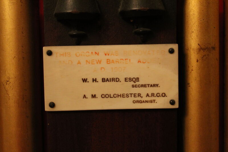 Englische Drehorgel / Barrel organ