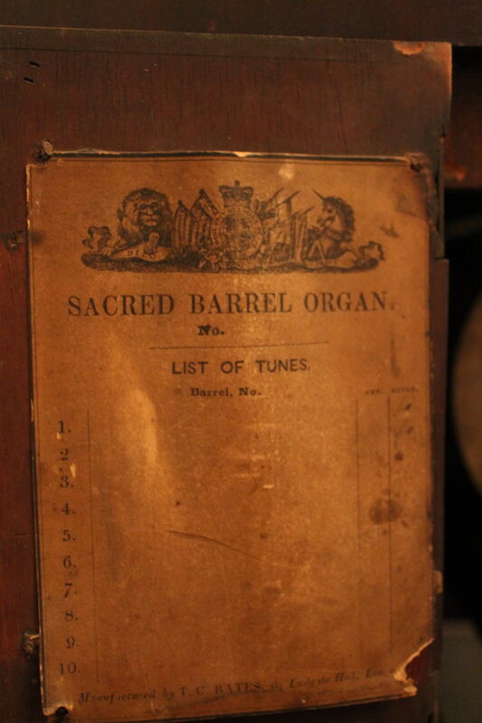 Englische Drehorgel / Barrel organ