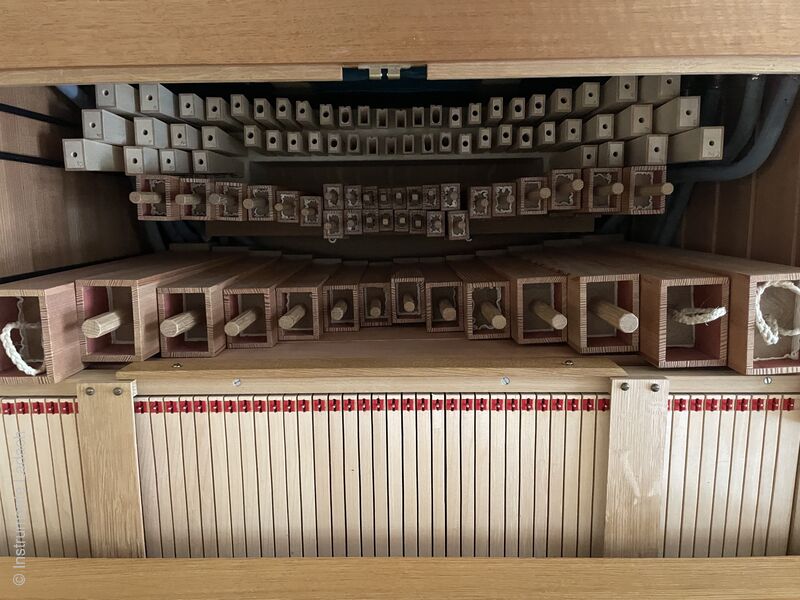 Truhenorgel Berghöfer 2/I