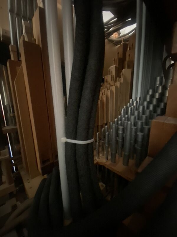 Hausorgel 6/III/P + 2 Tr. + plus Unitlade 12/III/P
