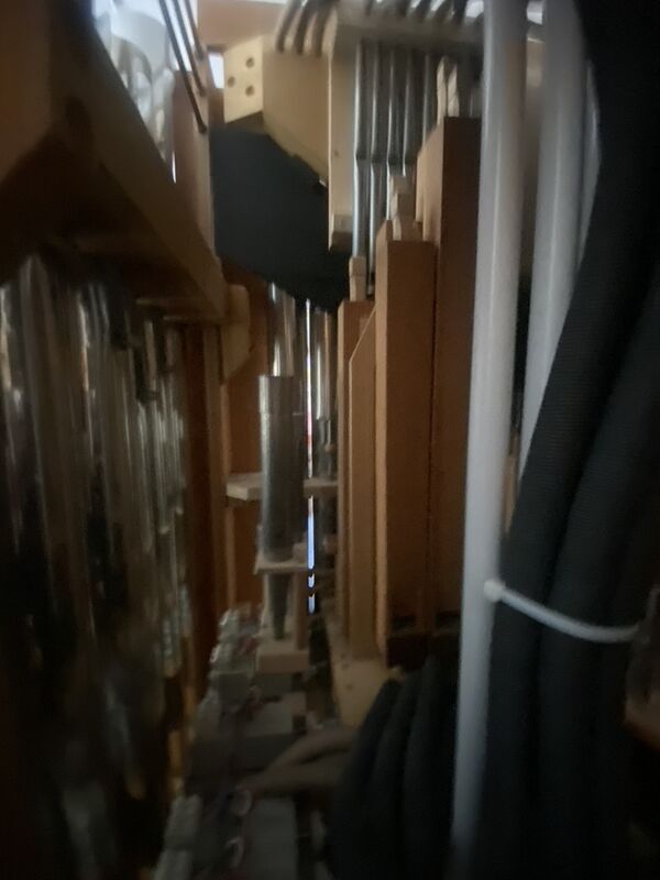 Hausorgel 6/III/P + 2 Tr. + plus Unitlade 12/III/P