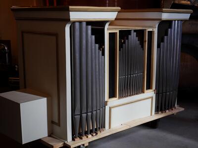 Truhenorgel 8/II