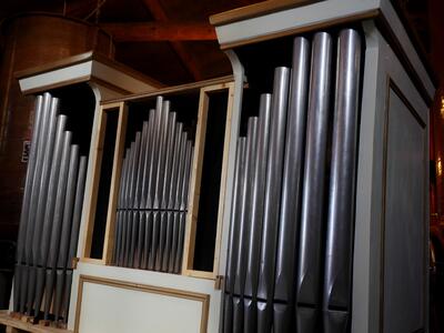 Truhenorgel 8/II
