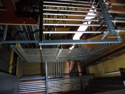 mechanische Orgel 22/II+P