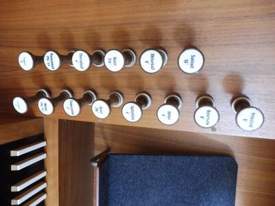 mechanische Orgel 22/II+P