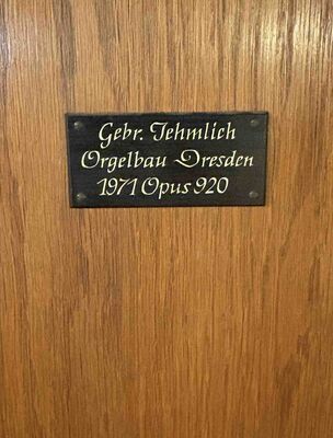 Jehmlich Positiv 4/I+P